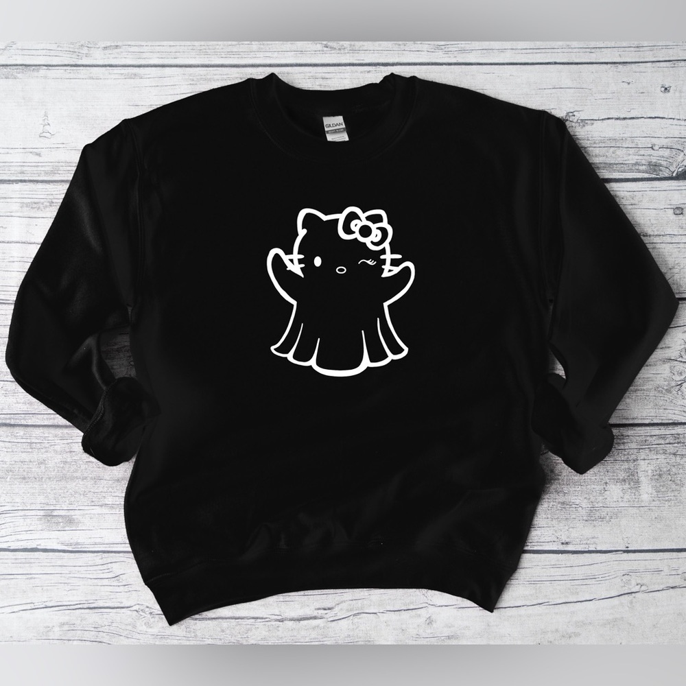 Ghost Hello Kitty Crewneck